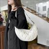 Autumn New Fashion Niche Diamond One Shoulder Messenger Bag Dumpling Bag High-end Bag Women's Large Capacity