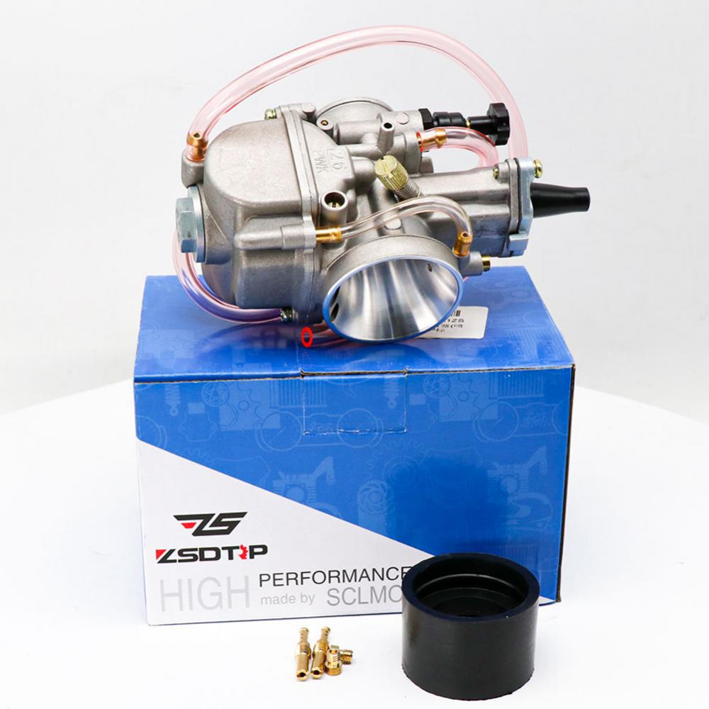 Универсальный карбюратор для тюнинга мотоциклов и квадроциклов PWK 21-26 мм, более быстрое ускорение, экономия топлива, пескоструйный карбюратор, автомобильные аксессуары