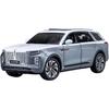 1/24 Resin Car Vehicle Model Fit for HONGQI E-HS9 SUV Alloy New Energy Car Model Diecast Metal Car Model with Sound and Light Festive Deluxe Gift