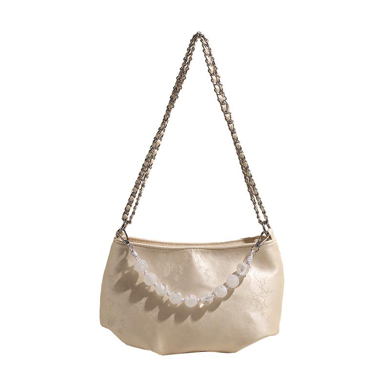 Модная цепочка маленькая сумка женская новая трендовая повседневная на плечо через плечо под мышку ручная сумка