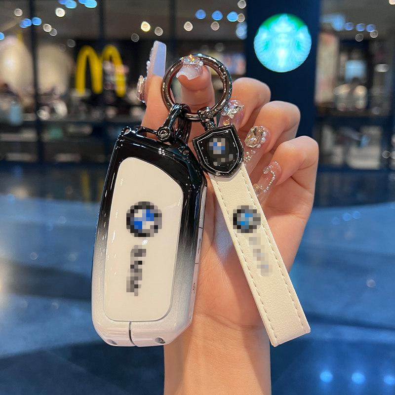 Для BMW Серии X1 X3 X4 X5 X6 1 2 3 5 7 G20 G02 G05 G31 G23 F34 F15 F40 IX3 Чехол для брелока автоключ Брелок Чехол для ключа