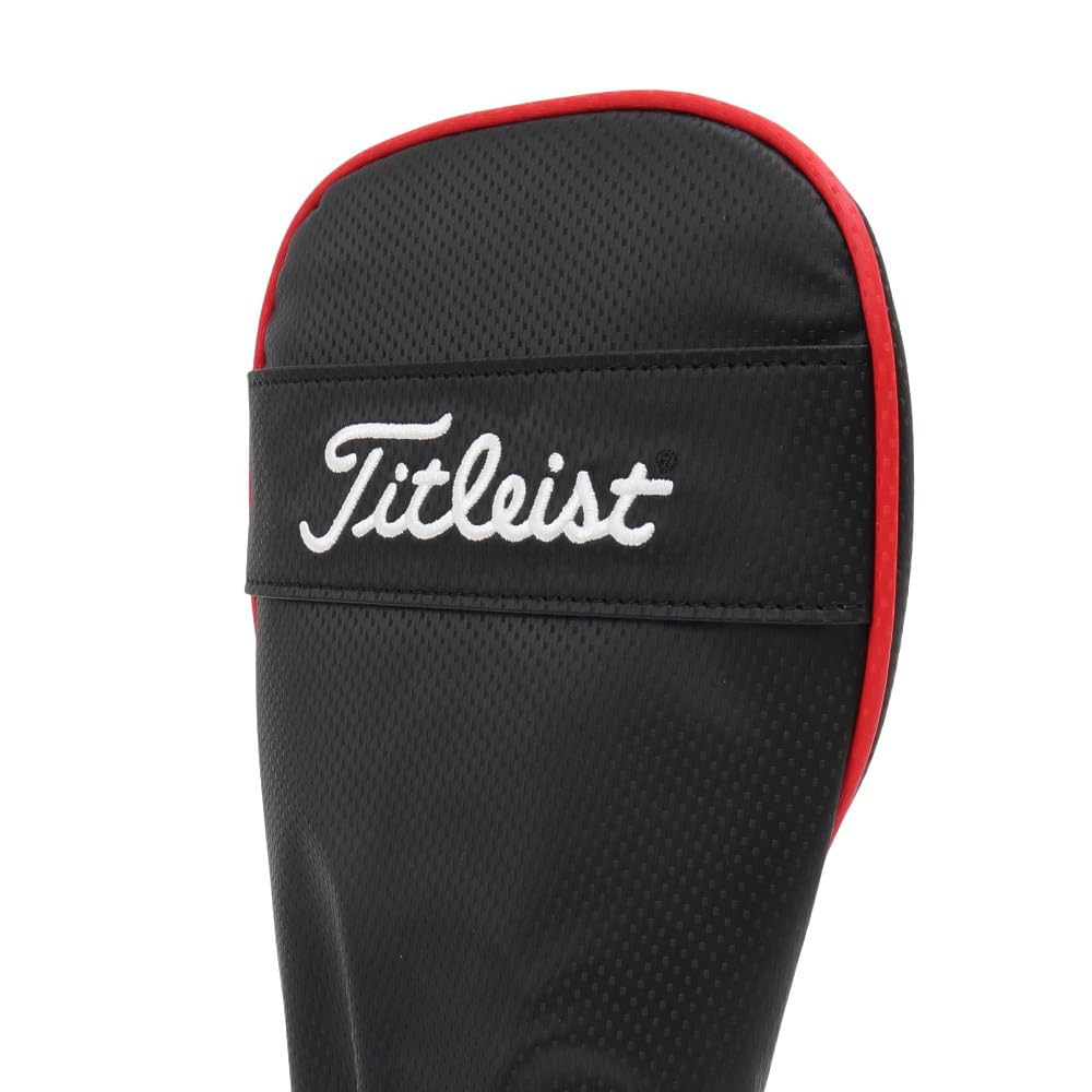 Titleist Performance Classic JE Headcover for Driving, TA23PCJEHC BKRD, Black x Red