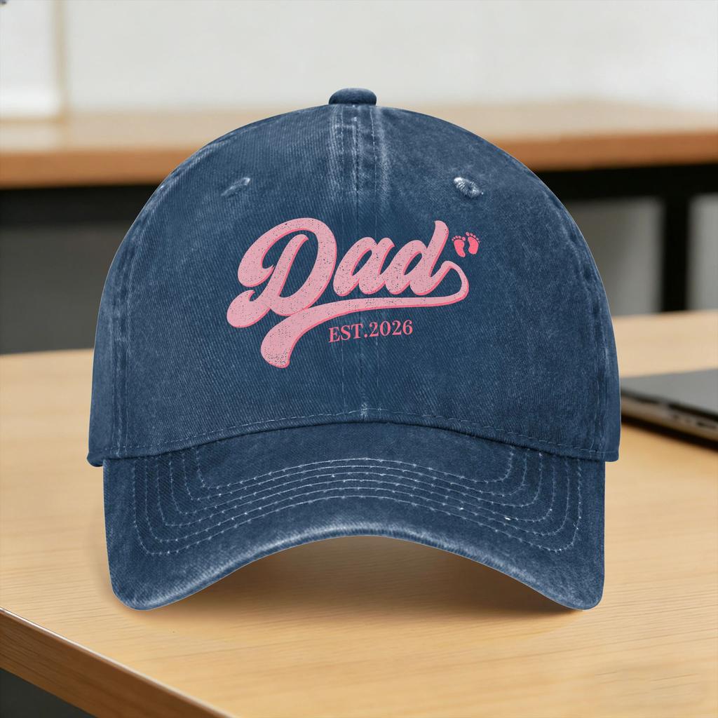 Baseball Cap Soon to Be Daddy of Baby Girl Summer yk Cool Trucker Hat UnisexTeens Print Hunting Sunscreen Snapback Cap