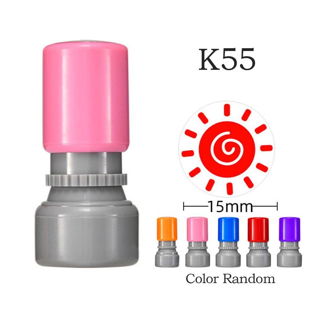 Color Random Quick-dry Golfer Gift Golf Stamp Marker Golf Ball Stamper Golf Accessories Mark Seal