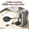Drip Tray with Handle Coffee Machine Cup Holder for MS-624960 And MS-624913, Hollow Replacement Grid Part Handle, Heat Resistant Plastic Maker Station
