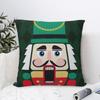 The Nutcracker Doll Merry Christmas Pillowcase Soft Polyester Cushion Cover Decor Pillow Case Cover Bed Drop Shipping 40*40Cm