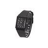 Casio Серия YOUTH-квадратные трехстрелочные модные простые трендовые ретро кварцевый механизм полимерный ремешок японские и корейские часы мужские часы черный циферблат MQ-27-1B