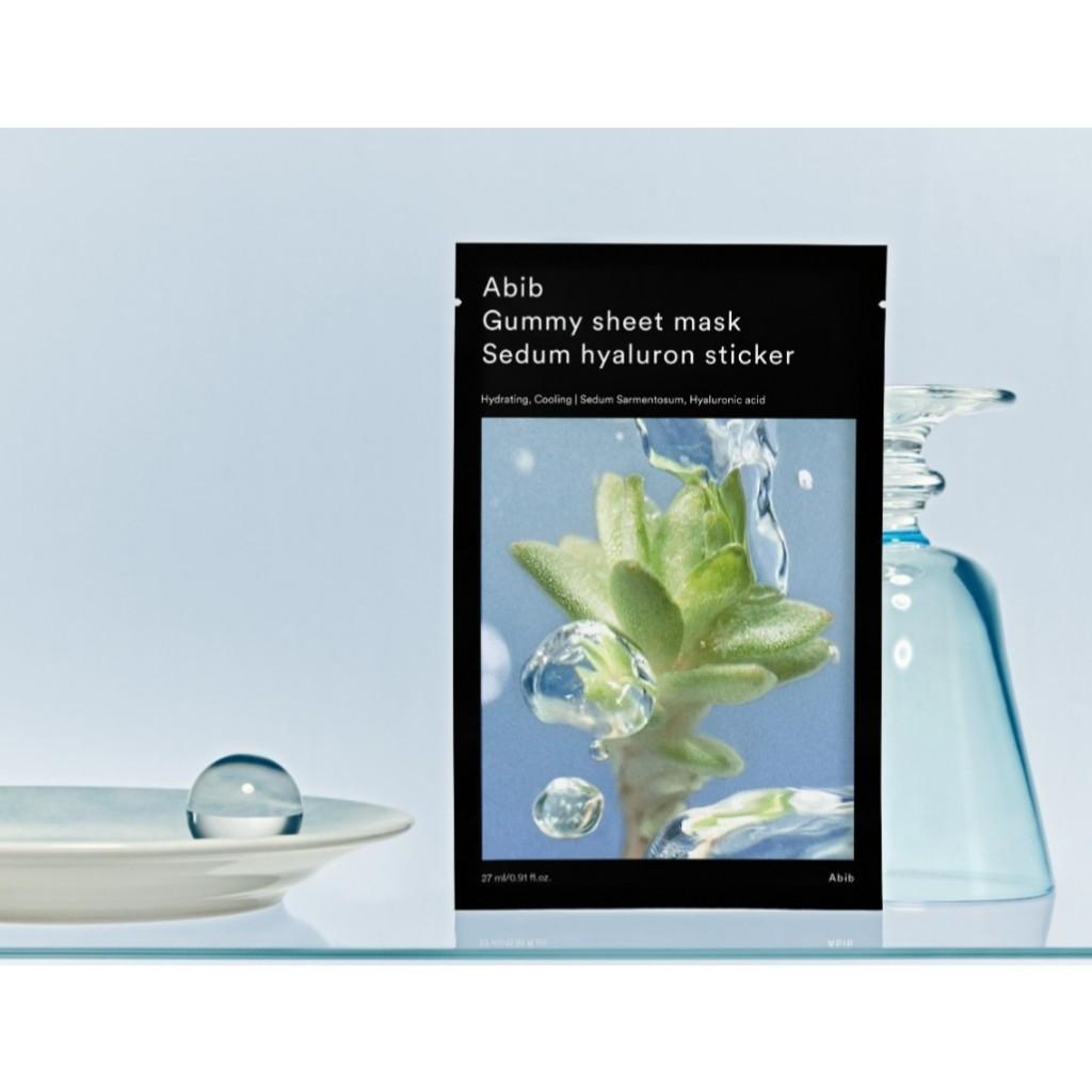 ABIB Gummy sheet mask Sedum Hyaluron Sticker 27ml (10pcs)
