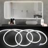 Touch Dimmer LED Strip Neon Light 12V Flexible LED Light RGB Ribbon Tape Waterproof Bedroom Cabinet Backlight Lamp With EU Plug
