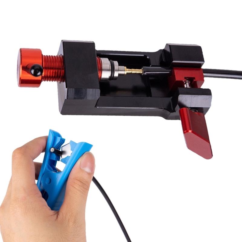 Bicycles Hydraulic Disc Brake Hose Line Cutter Tool Bicycles Hydraulic Hose Fitting Insert Needle Driver Insertion Tool