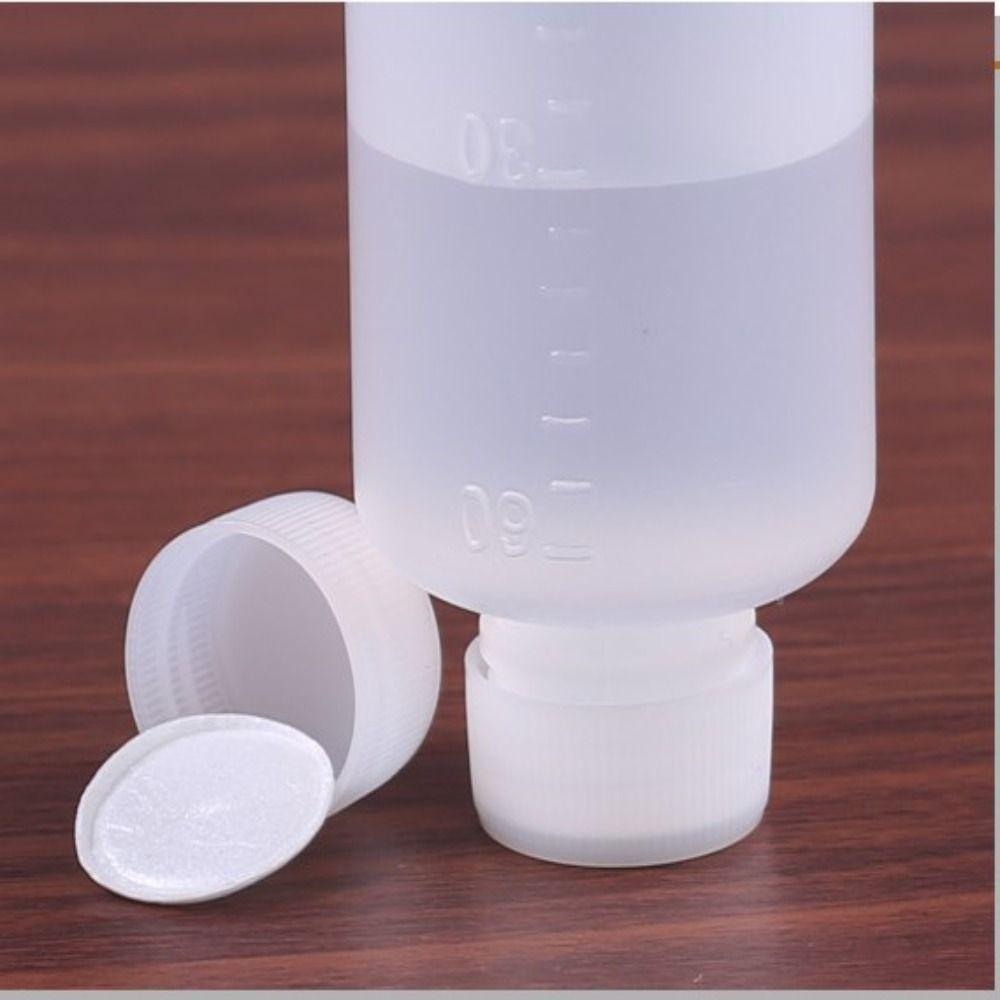 Transparent Refillable Bottle Eco-friendly Liquid Container Accessories Dispenser Bottle
