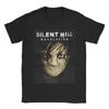 Хлопковая футболка с принтом игры Silent Hill, модная, ретро, в стиле темного триллера, персонализированная, унисекс