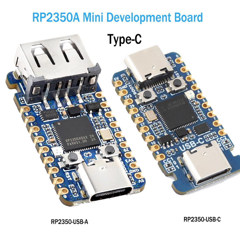 RP1111-USB-A Expansion Development Board Microcontroller Processor Based on Raspberry Pi Pico 1 Development Board Type C