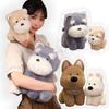 1Pc 25/35/45CM Cute Plush West Highland Bib Dog Plush Toy Schnauzer Dolls Stuffed Soft Dog Pillow Toy for Birthday  Xmas Gifts