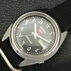 SEIKO 5 AUTOMATIC JAPAN MENS VINTAGE ARABIC BLACK COLOR DIAL WATCH a701430-5 R206b-a701430