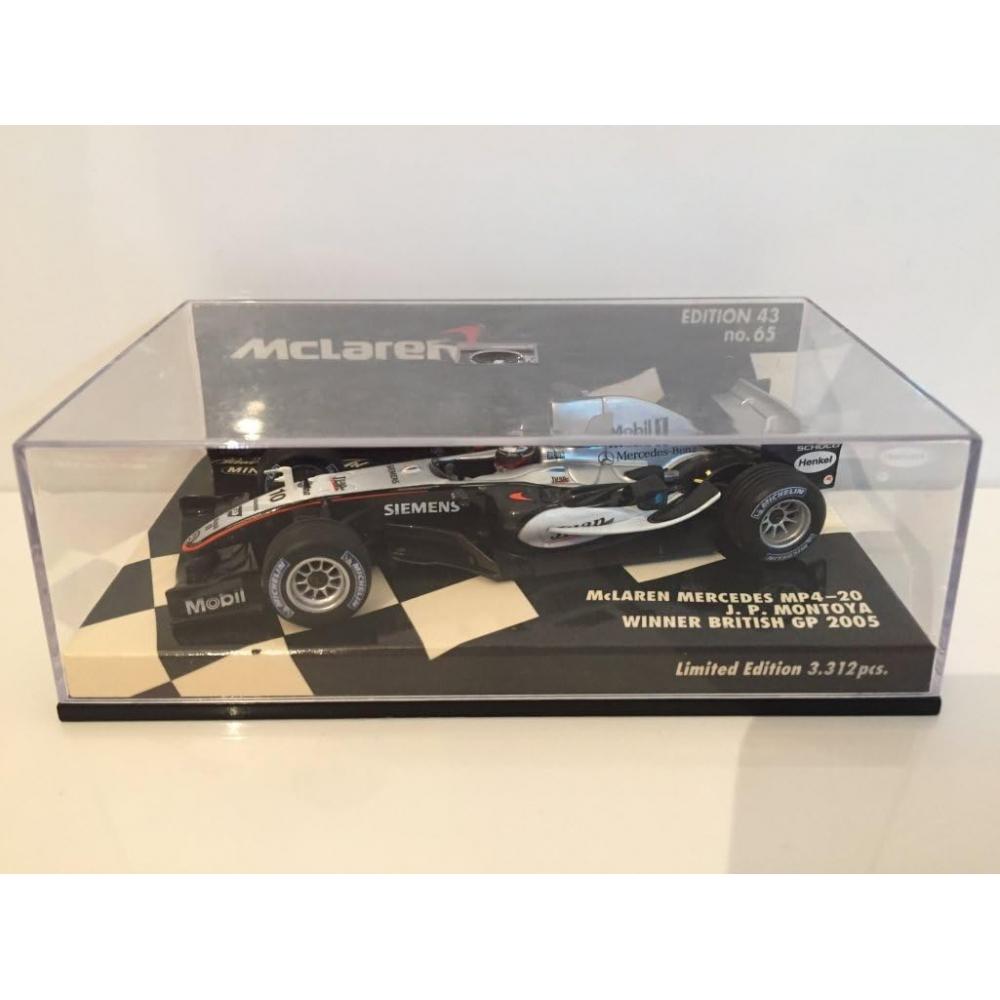 Kyosho Dp 1 43 McLaren Mercedes Mp4 20 Гран-при Великобритании 2005 Jp Montoya 530054320