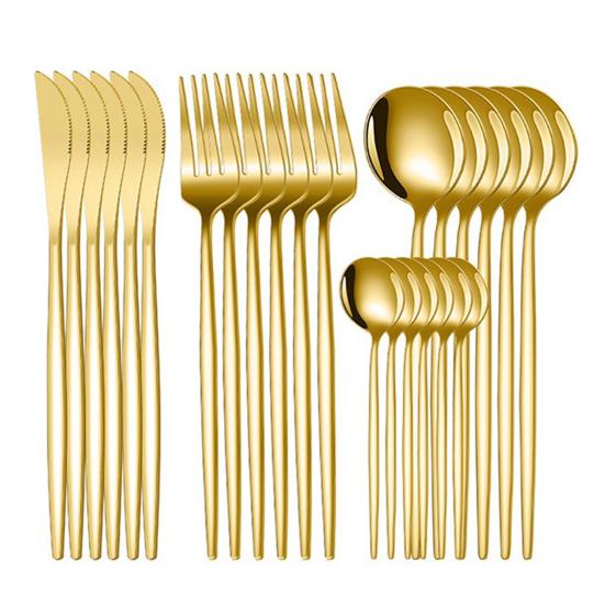 Набор столовых приборов для западного ресторана из нержавеющей стали