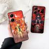 Akatsuki Sasuke Itachi Uchiha Narutos Cover for Samsung Galaxy Note 20 9 10 S8 S10 Lite S9 Plus A54 A53 A21S S10E A17 Phone Case