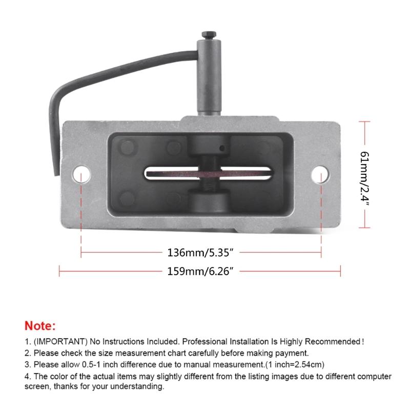 66785 Manual Aluminum Piston Ring Filer 120 Grit Kit Tool Grinder to Assure Proper Piston Ring End Space Tools Accessory