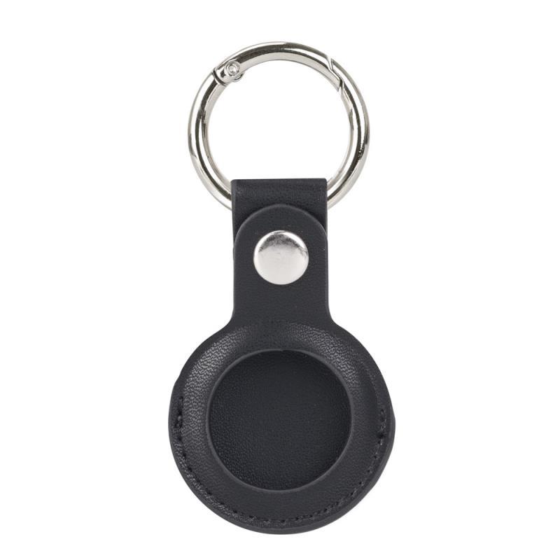 1/2pcs PU Leather Case for Apple Airtags Cover with Keychain Air Tag Holder Animal Tracker Accessories Protective Shell
