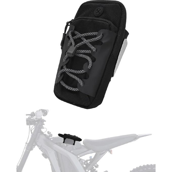 JFG RACING Frame Battery Bag For E Dirt Bike,Motorcycle Front Cover Storage For Electric Dirtbike Tutti Soleil 01/Surron Light Ultra Hyper Bee/E Ride