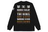 New Japan Pro-Wrestling David Finlay Long Sleeve T-Shirt Black, Size S, 6105102870