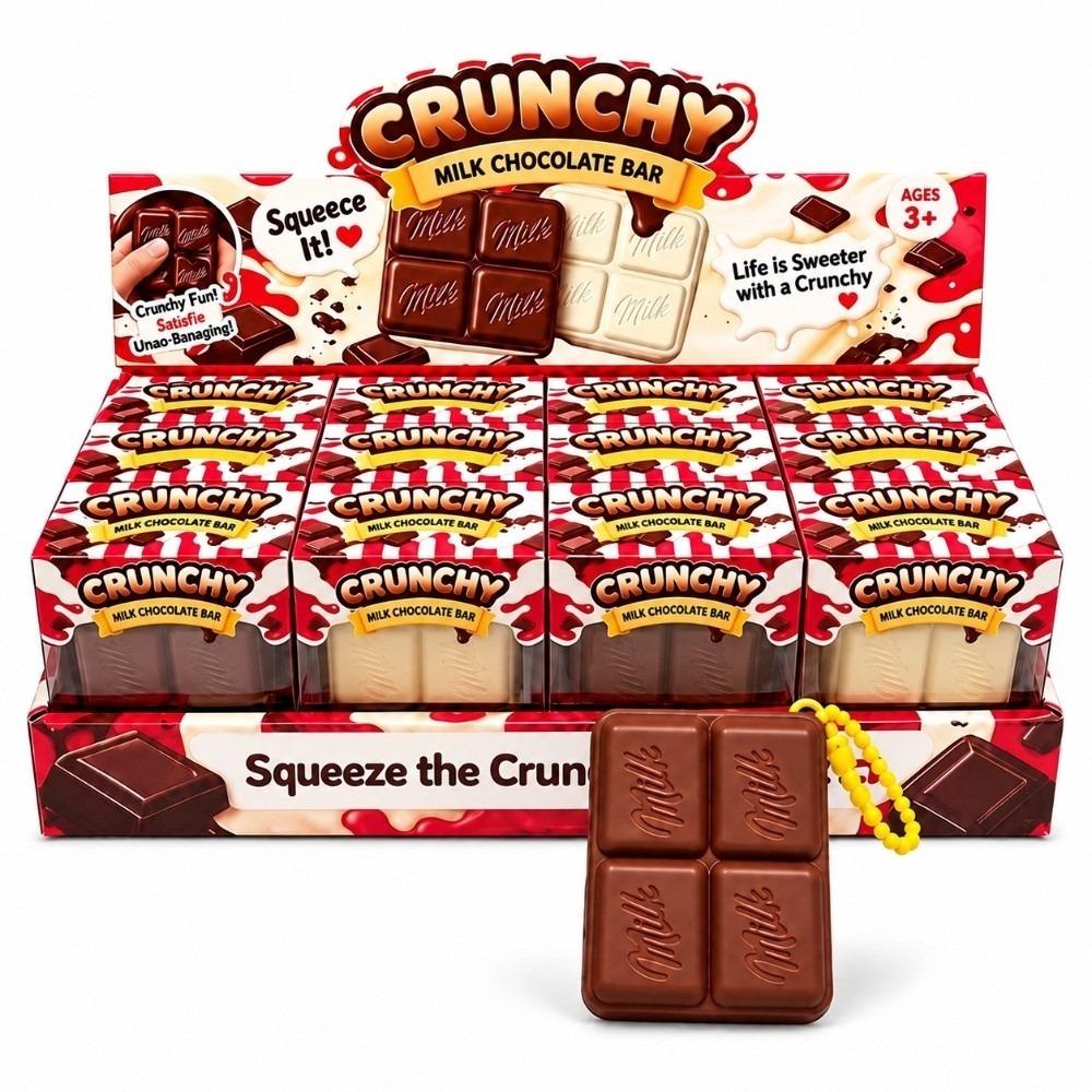 Simulated Food Simulation Food Toy PU Fidget Toy New Chocolate Squeeze Toy  Gift