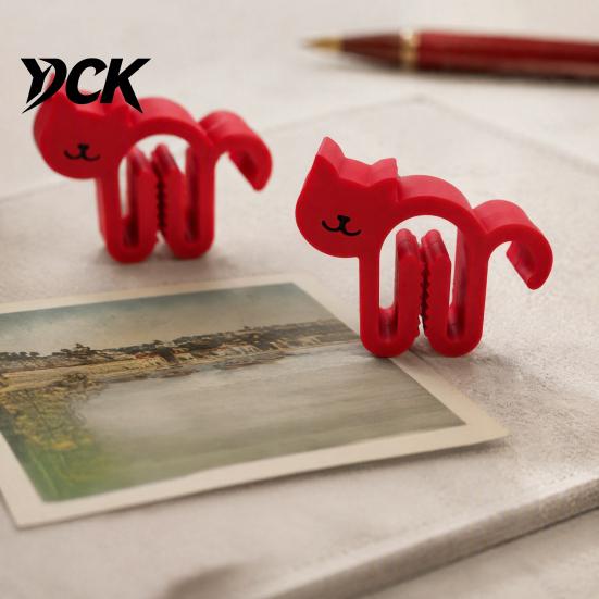 Reusable Food Clip 10Pcs 3D Printed Cat Sealing Clip, Snack Bread Chip Storage Bag Seal Clamp, Multipurpose Sealer, Kitchen Gadgets Packaging Sealers