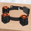 Нагрудный вентилятор USB-перезаряжаемый носимый вентилятор для тела 12000 мАч вентилятор без рук персональный охлаждающий вентилятор на рубашку дорожный вентилятор для дома офиса путешествий