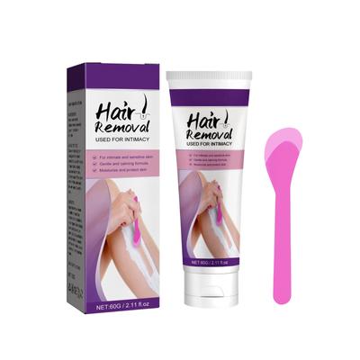 Набор для удаления волос, удаление волос на лице, для женщин, удаление волос на теле, депилятор для лица, рук, ног и бикини, бальзам для удаления волос, скребок для волос 60 г