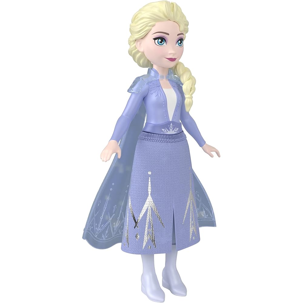 Mattel Disney Холодное Сердце Мини-кукла Эльза Игрушка для переодевания 3+ лет