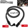 1M AN10 10AN Black Braided Oil Fuel Fittings Hose End 0+90 Degree Oil Adaptor Kit Oil Fuel Hose Line
