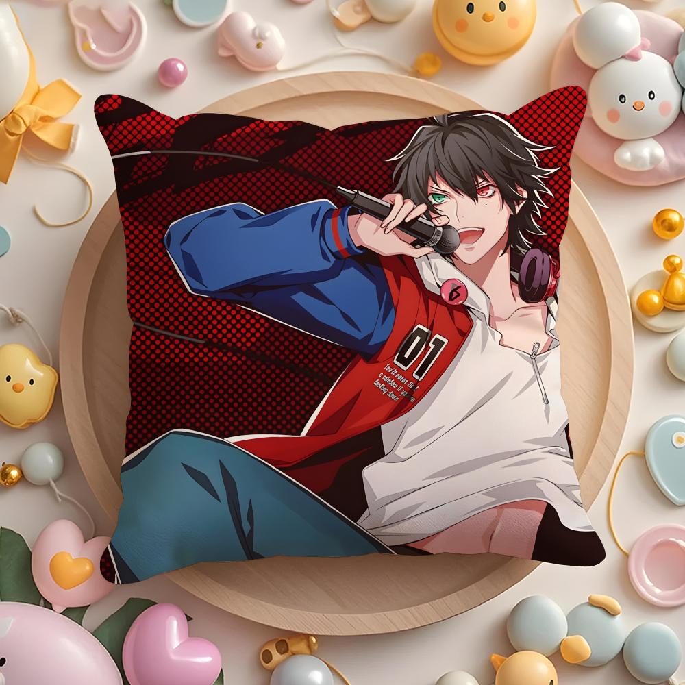 Чехол для подушки с принтом H-Hypnosis Mic, для дома и автомобиля, многоцелевой, двусторонний, мягкий и прочный, для повседневного использования