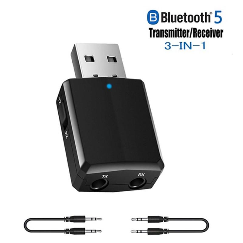 ZF-169 Plus три-в-одном Bluetooth 5,0 передатчик/адаптер приемника аудио Bluetooth передатчик Mini AUX стерео для автомобильного музыкального ТВ