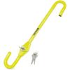 KRASER KR835 Canne Antivol Volant Universel Voiture Crochet De Pédale De Verrouillage De Volant Réglable, Antidémarrage De Voiture