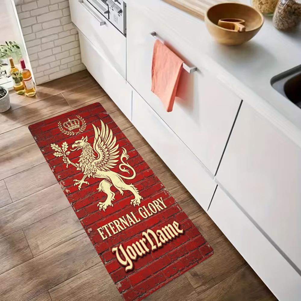 Excellence Customize Your Name Kitchen Rug Runner Rug Laundry Mat Hallway Entryway The Best Gift Choice