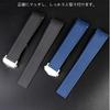 TAG HEUER Belt Rubber Watch Band 22mm Silicone Soft Watch Strap Watch Band D Buckle Type Watch Band Compatible with TAG HEUER Replacement Belt with