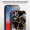 Чехол Funda для Apple iPhone 14 11 13 7 12 Pro 7 XR XS Max 8 Plus 6 14Pro 13Mini черный мягкий чехол для телефона мрамор