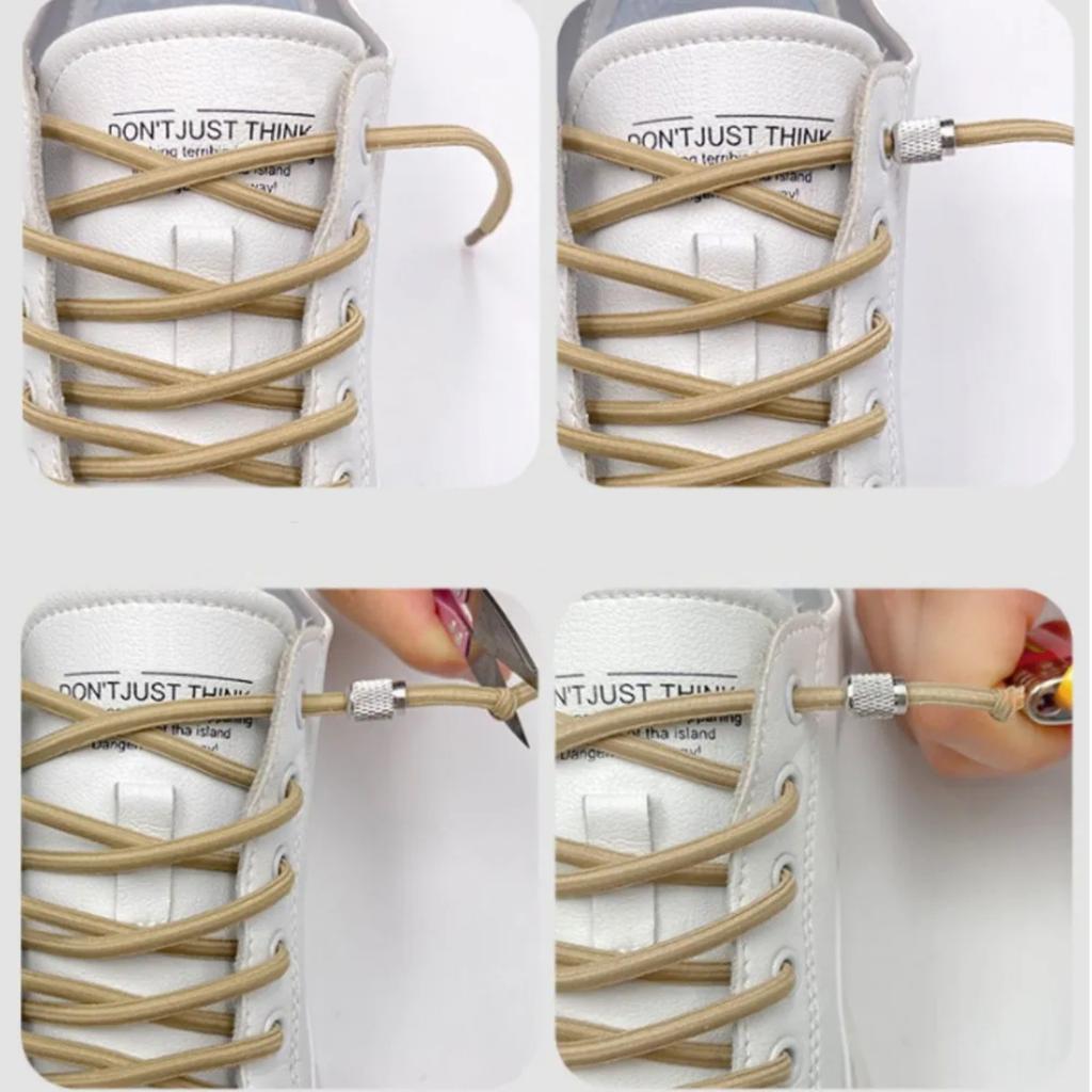 Пряжки для шнурков No-Tie Lazy – легкое и регулируемое крепление