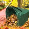150L Garden Half-Moon Dustpan Leaf Bag, Large-Capacity Debris & Collector