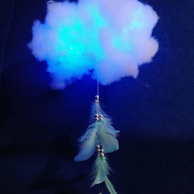 Light Hanging Decoration Innovative DIY Lamp Hanging Ornament with Kits for Bedroom Living Room