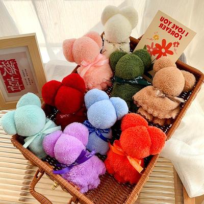 Полотенце из кораллового флиса в форме медведя - Идеальный подарок для вечеринки или мероприятия