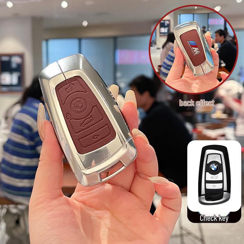 Чехол для ключа BMW для 1, 3, 5, 7 Серии и X1-X6 - Высококачественный корпус с лезвием для автомобилей 320li и 530