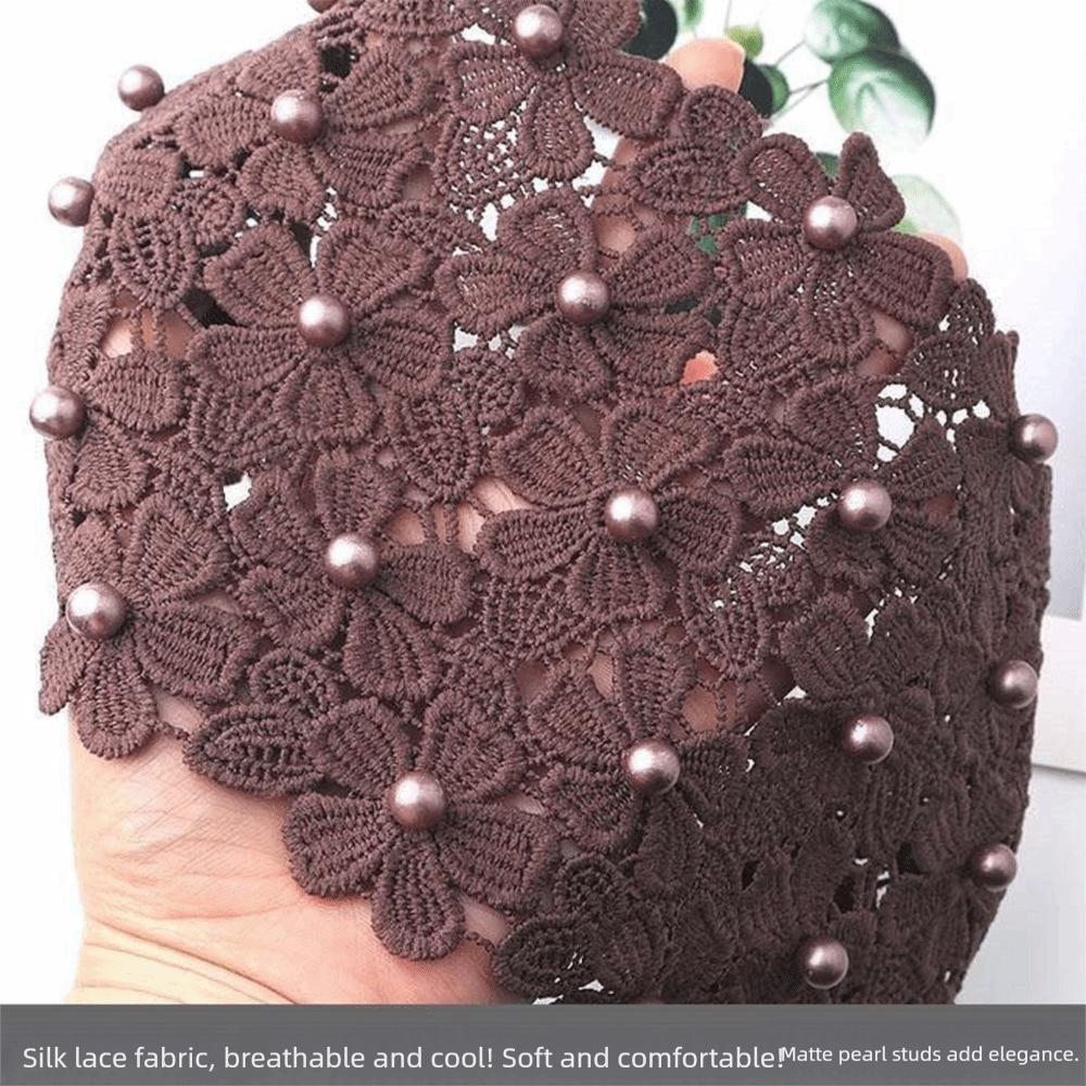 Нескользящие широкие повязки для волос, полый обруч для волос, модная жемчужная повязка на голову для женщин