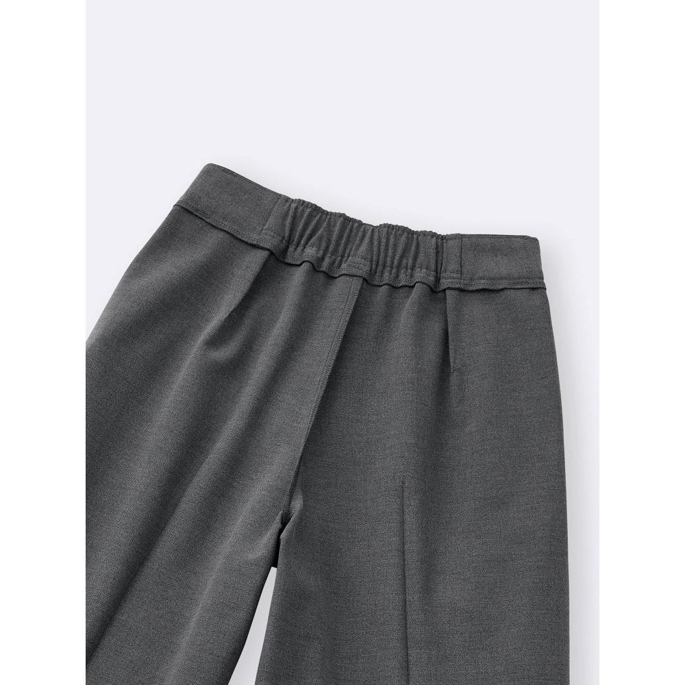 GU by Uniqlo Широкие брюки Tuck+os Версия для США 