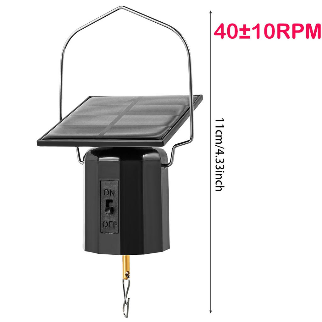1/2 шт. подвесной вращающийся двигатель солнечный или батарейный ветряной двигатель для домашнего сада диско-шары ветряная мельница орнамент новый
