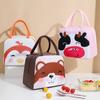 Lunch Box Portable Insulated Lunch Bag Cute Animal Pattern Thermal Food Picnic Aluminum Foil Lunch Bags For Women Kids