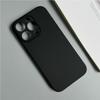 Soft Touch Black Case for iPhone 16 Pro Max by Hurtel