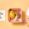 Брелок для ключей «Лимонный гриб и овощи» Fair Trade + Открытка с сообщением + Флажок