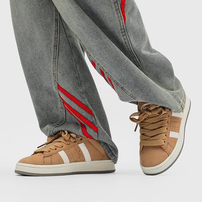 Корейская версия платформа с ракушечным носком пара скейтбордических кроссовок мужская спортивная обувь плоская повседневная обувь универсальная студенческая обувь женская обувь